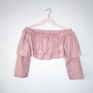 Zaful Blush Cropped Top